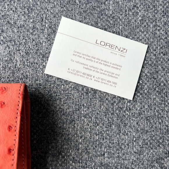Lorenzi Ostrich Wallet - Picture 5 of 6
